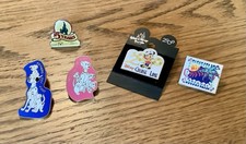 5 Disney Pins - Mothers Day Fathers Day 2000 picture