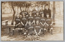 Collegeville Indiana IN 1908 St. Joseph Baseball Team Real Photo Postcard RPPC  picture