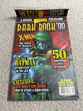 Dark Book '98 NM Wizard Publication 1998 With Darkseid Poster Sealed picture
