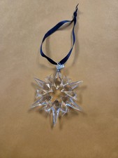 Swarovski Crystal 2007 Annual Edition Christmas Snowflake Star Ornament picture