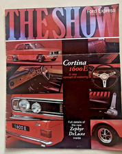 Ford UK 1968 Models brochure For the Motor Show picture