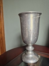 Wilton Pewter Goblet Collectible Metalware Marked USA picture