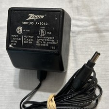Genuine Zenith A-9042 AC Power Supply 12VDC Vintage OEM picture