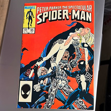 Marvel Comics Peter Parker Spectacular Spider-Man #95 1984 Black Cat Al Milgrom picture