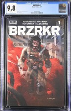 BRZRKR 1 CGC 9.8 Rafael Grampa Cover Keanu Reeves  2021 picture