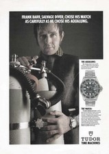 Tudor Watch Vintage Classic Luxury Ad Reprint – 8x10 Glossy Printed Photo picture