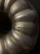 West Bend Bundt Cake Pan Vintage Heavy Duty Aluminum 10.25”x 4” USA picture