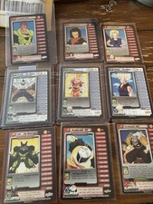 Dragon Ball Z TCG CCG; 9-Card Rare Lot; Android Saga, Cell Saga, Goku, Gohan picture