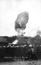 1909 Airship Disaster Redding California CA - Reprint picture