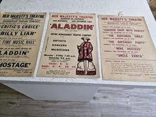 3 X RARE 1962 BARROW- IN- FURNESS ( HER MAJESTY'S THEATRE) SHOWCARD WINDOW CARDS picture