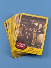 LOT 20× 1977 Star Wars Trading Cards – Topps/20th Century Fox – Vintage (swl01) picture