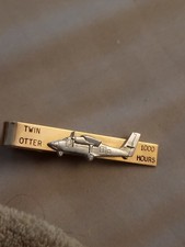 TWIN OTTER Havilland Canada Tie Clip 1/20 12K Gold Filled picture