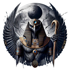 Khonsu Ancient Egyptian God Of Moon 3