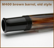 PELIKAN SOVEREIGN M400 OLD STYLE BROWN TORTOISE BARREL + PISTON PART PEN REPAIR picture