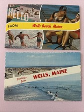 Two Wells Beach Maine Postcards  picture