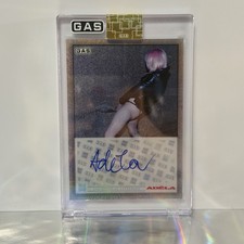 ADÉLA x GAS Trading Card - #25/40 Hand-Signed Rainbow Foil Card picture