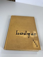 1958 THE BADGER YEARBOOK ANNUAL VOLUME 73 UW MADISON UNIVERSITY OF WISCONSIN HTF picture