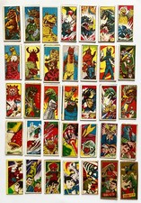Vintage Japanese MENKO Card lot 35 - 1970s Godzilla Alien Baltan Garamon picture