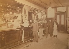 Original C. 1900 Sepia Photo on Card ~ 
