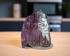 Premium Pleochroic Unheated Natural Tanzanite Crystal Raw Gemstone 15.61 Carats picture