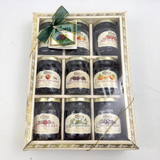 Vtg Knotts Berry Farm Collectable Jelly Jam Preserves Jars Gift Box Set Sealed picture