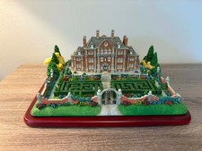 THE DANBURY MINT COLLECTION LARGE GEORGIAN MANSION RESIN VILLAGE SERIES RARE picture