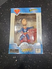 SUPERMAN HEADSTRONG HEROES DYNAMIC BOBBLE HEAD Box wear picture