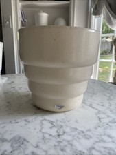 Vintage Mid Century Retro Haeger Mod Planter flower pot foil label picture
