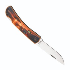 BEAR & SON CUTLERY USA ALUMINUM ROSWELL ALIEN UFO SMALL FARM HAND LOCKBACK KNIFE picture