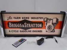 Briggs & Stratton LED Display lighted sign lightbox Wall hanging Light picture