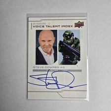 2024 Upper Deck Halo Legacy Collection Voice Talent Index Steve Downes Auto Card picture
