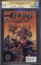 Conan the Barbarian CGC SS 9.8 Jason Mamoa Rachel Nichols, McGowan, Lang, Howard picture