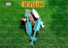 Set of 3 Desperado Movie Knife 1995 Movie Prop Danny Trejo Knives Hunting Gift picture