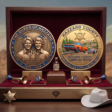 Dukes of Hazzard 47th Anniversary Commemorative Coin, V02 picture