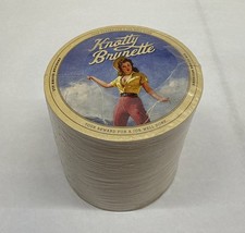 Beer Coaster ~ TWIN PEAKS Brewing Knotty Brunette & Dirty Blonde Qty 75 picture
