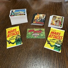 2012 MARS ATTACKS HERITAGE 55 BASE  10 SCENES 15 UNIVERSE 2 WRAPPERS 80 TOTAL picture