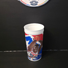 1994 VINTAGE USA Basketball Dream Team II McDonald's LARRY JOHNSON Plastic Cup picture