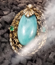 Real Haunted Wicca Talisman Amulet Pagan Gothic Wealth & Luxury Pendant picture