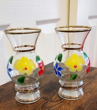 FAN CORNUCOPIA VASE - (GOLD GILT LEAVES) - 6