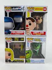 Lot of 4 Funko Pop Cobra Commander 47 Cavity Sam 04 Pabllo Vittar 08 Sneezly 278 picture