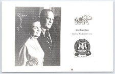 Vintage Gerald Rudolph Ford Vice-President Postcard Michigan Seal picture