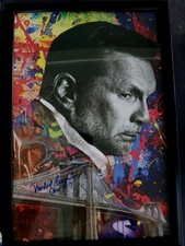 Michael Franzese Cosa Nostra Mafia Hand Signed Print Brooklyn Bridge Rare picture