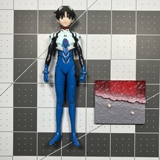 Evangelion Gasha Portraits Premium Shinji Ikari Version B Solid Hair Bandai picture