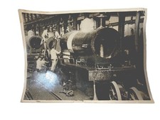 1908 Railway Engine Construction Photo Charles Urban BFI Film Archive Still picture