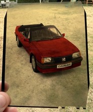 Vauxhall Cavalier MK2 Cabriolet promo transparency original 1980s cigarettes picture