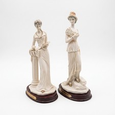 Vintage Artmark Marlo Collection Ladies Figurines Regency Victorian Pair picture