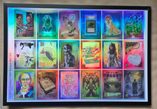 Cardsmiths Currency Series 4 Uncut Sheet 18 Card Rainbow Foil Framed Rare 1 Of 1 picture