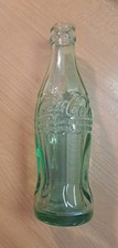 Coca Cola c1950s Green Bottle 6 Oz Vintage 7.5 Inch picture