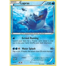 POKEMON CARD LAPRAS 28/122 NO 131 TRANSPORT POKEMON TCG CCG picture
