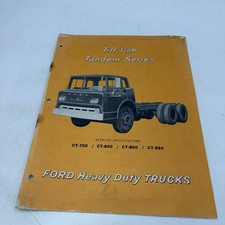 1960 Ford Heavy Duty Tilt Cab Tandem Series Trucks Dealer Sales Brochure picture